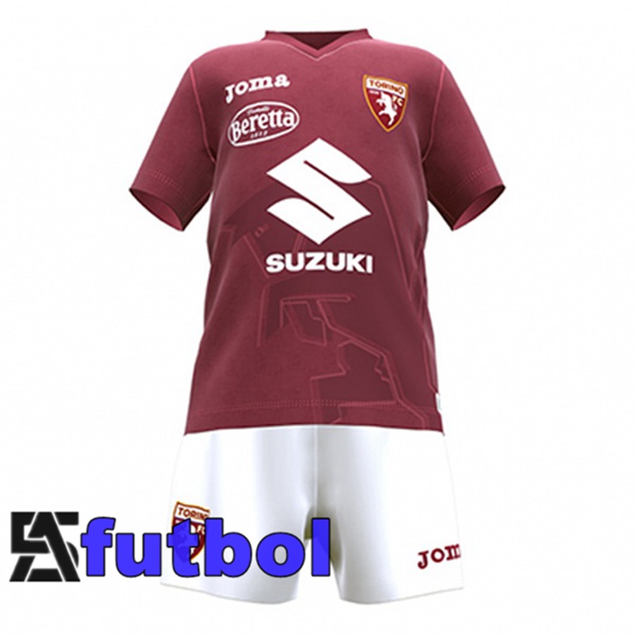 Camisetas De Futbol Torino FC Ninos Primera Rojo 2022/2023