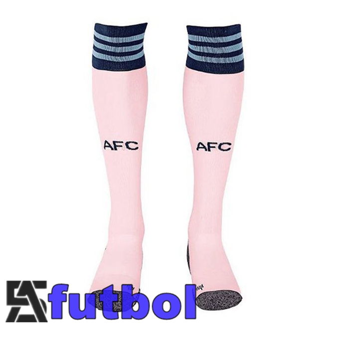 Calcetines De Futbol Arsenal Tercera Rosado 2022/2023