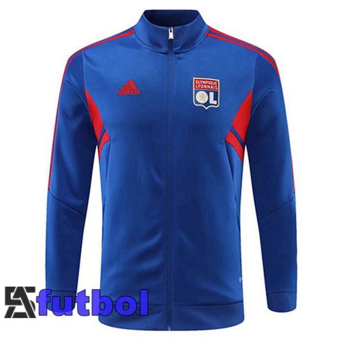 Chaquetas Futbol Lyon OL Azul 22/23
