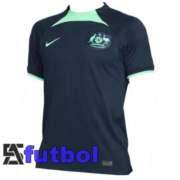 Camisetas De Futbol Australia Segunda Negro Copa Del Mundo 2022