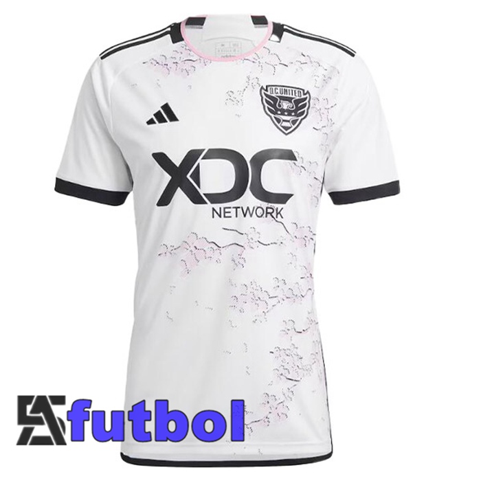 Camisetas De Futbol D.C United Segunda Blanco 2023/2024