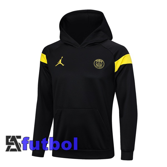 Sudadera De Entrenamiento Paris PSG Capuche Negro 2023/2024