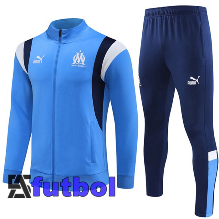 Chandal Equipos De Futbol - Chaqueta Marsella OM Azul 2023/2024