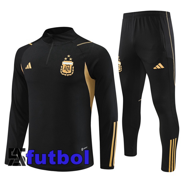 Chandal Equipos De Futbol Argentina Negro 2023/2024