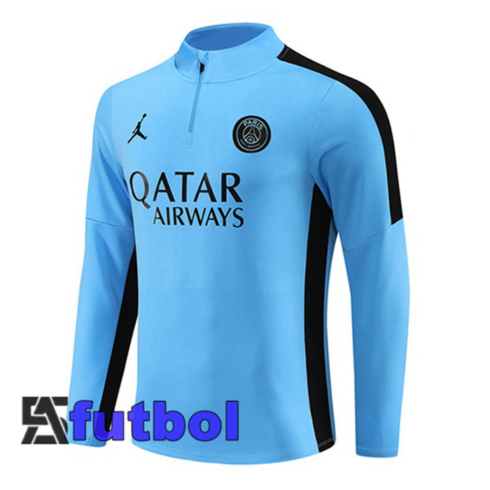 Sudadera De Entrenamiento JORDAN Paris PSG Azul 2023/2024