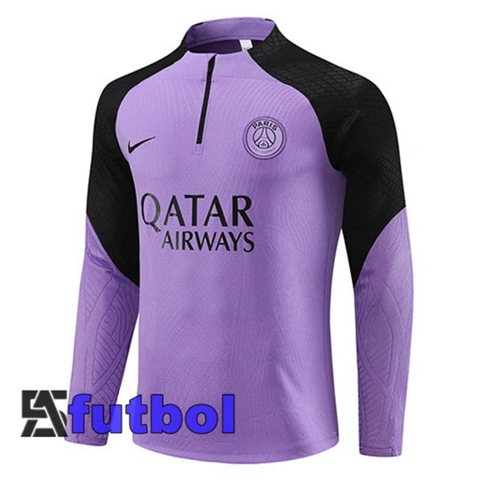 Sudadera De Entrenamiento Paris PSG Púrpura 2023/2024