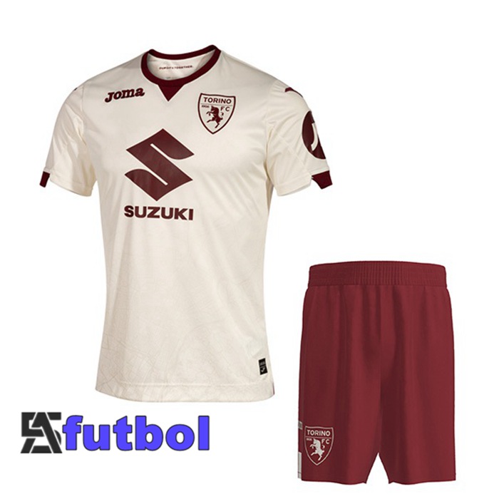 Camisetas De Futbol Torino FC Ninos Segunda Amarillo 2023/2024