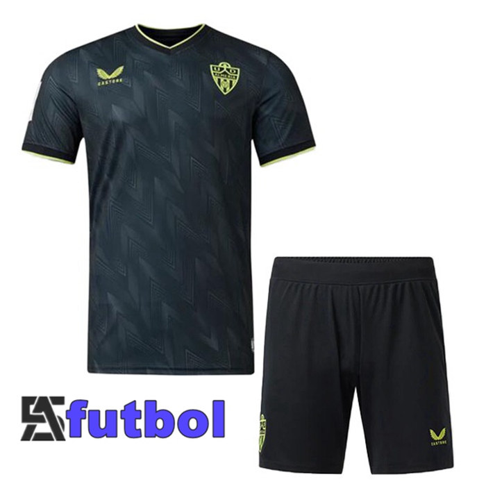Camisetas De Futbol UD Almeria Ninos Segunda Azul 2023/2024