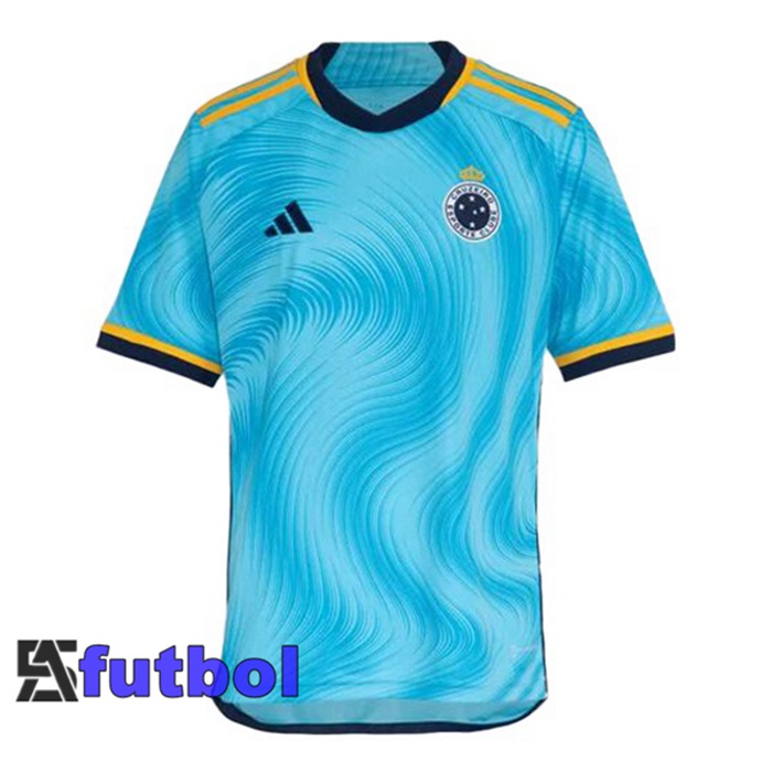 Camisetas De Futbol Cruzeiro EC Tercera Azul 2023/2024