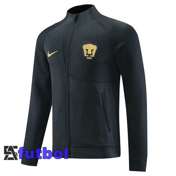 Chaquetas Futbol Pumas UNAM Gris 2023/2024