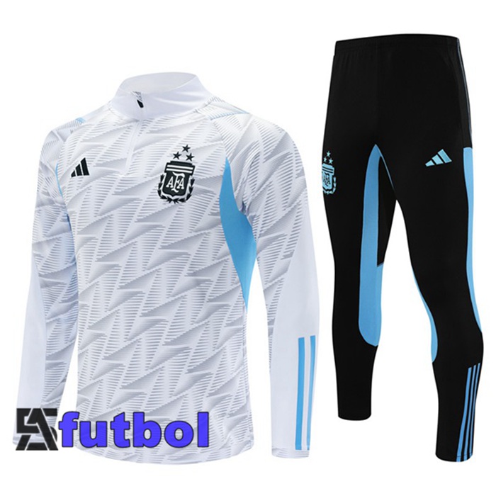 Chandal Equipos De Futbol Argentina Blanco 2023/2024