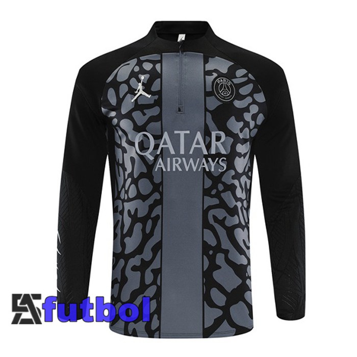 Sudadera De Entrenamiento JORDAN Paris PSG Negro 2023/2024