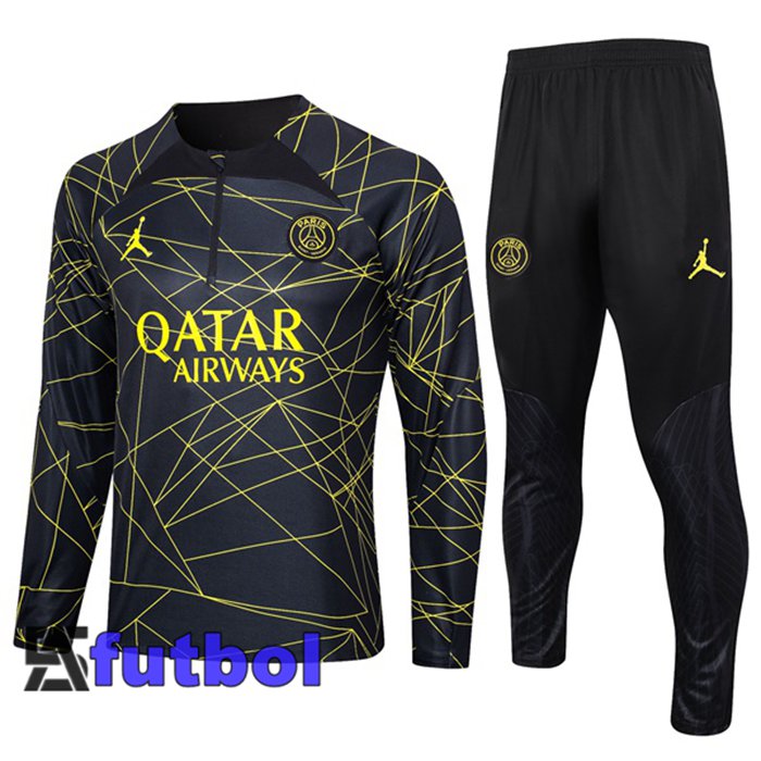 Chandal Equipos De Futbol JORDAN Paris PSG Negro 2023/2024