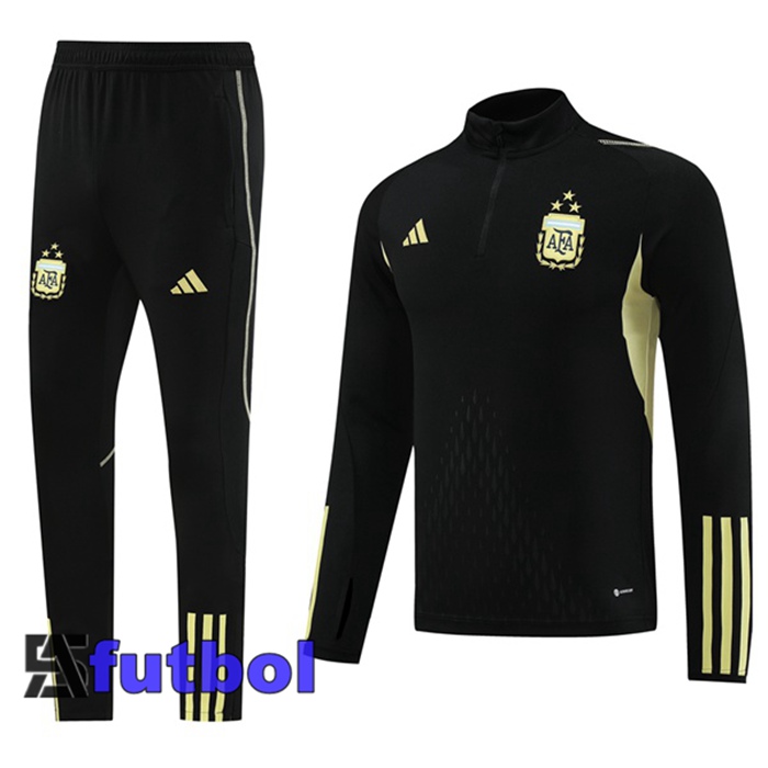 Chandal Equipos De Futbol Argentina Negro 2023/2024