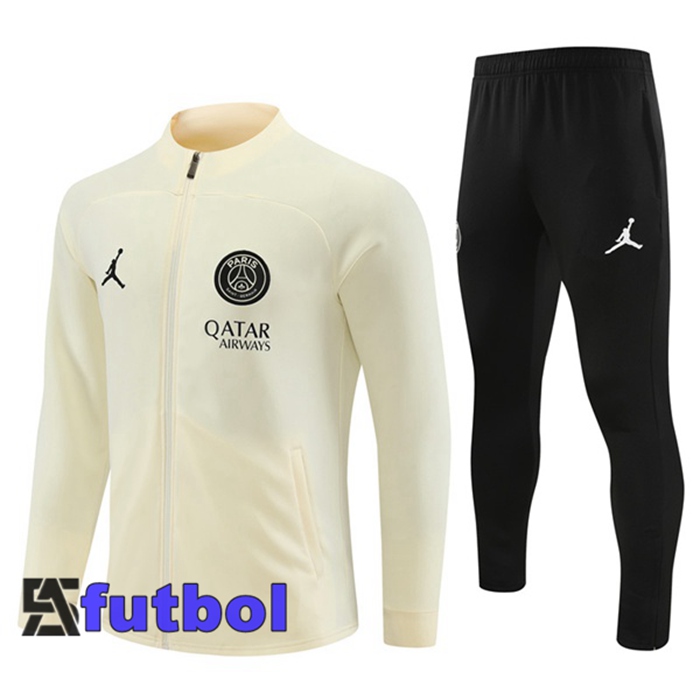 Chandal Equipos De Futbol - Chaqueta JORDAN Paris PSG Amarillo 2023/2024