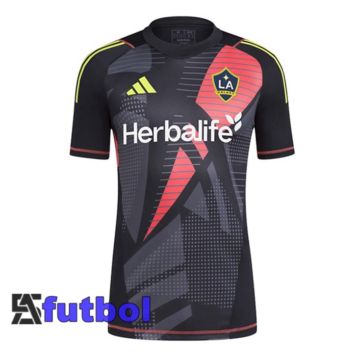 Camisetas De Futbol LA Galaxy Portero Negro 2024/2025