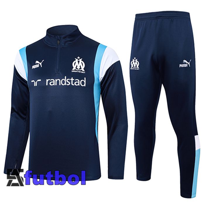 Chandal Equipos De Futbol Marsella Azul Marino 2023/2024
