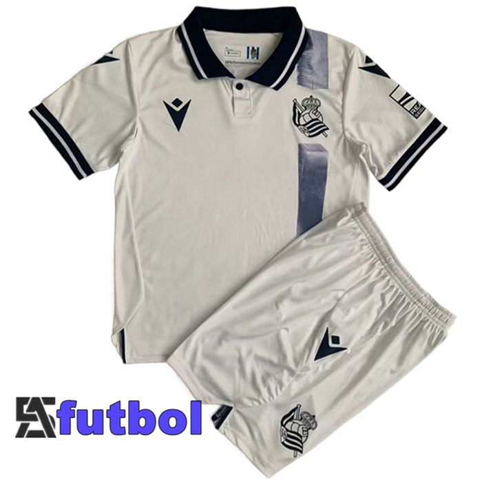 Camisetas De Futbol Real Sociedad Ninos Tercera 2023/2024