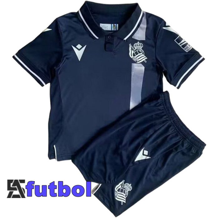 Camisetas De Futbol Real Sociedad Ninos Segunda 2023/2024