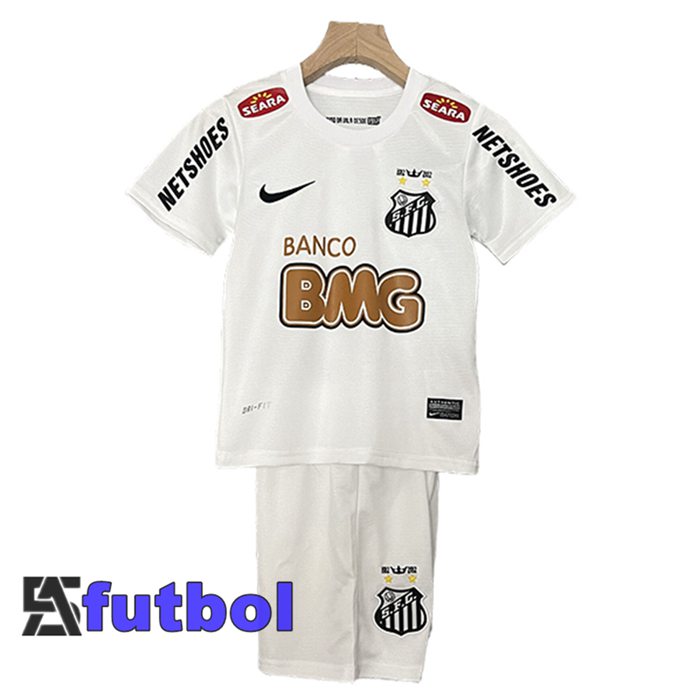 Camisetas De Futbol Santos Retro Ninos Primera 2011/2012