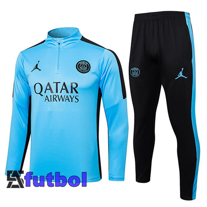 Chandal Equipos De Futbol Jordan PSG Azul/Negro 2024/2025