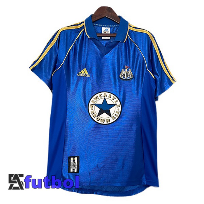 Camisetas De Futbol Newcastle United Retro Segunda Azul 1998-1999