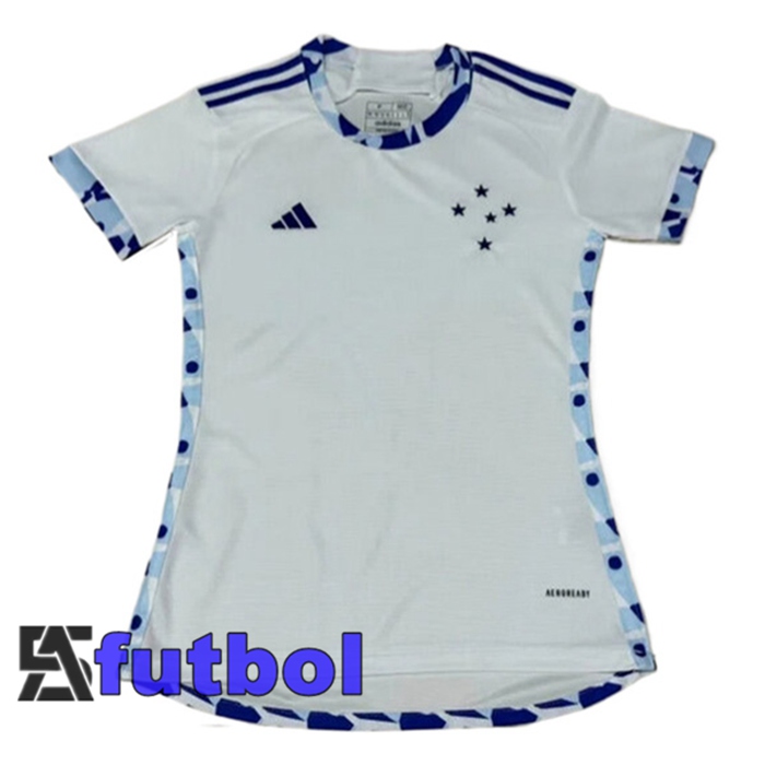 Camisetas De Futbol Cruzeiro Mujer Segunda 2024/2025