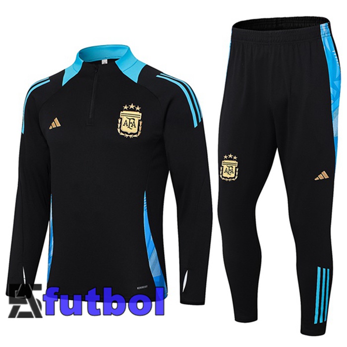Chandal Equipos De Futbol Argentina Negro 2024/2025