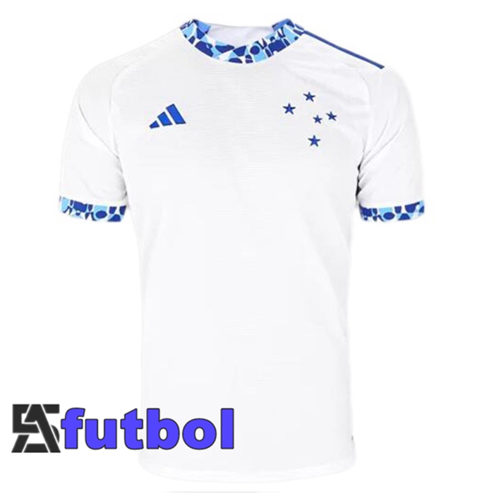 Camisetas De Futbol Cruzeiro EC Segunda Blanco 2024/2025