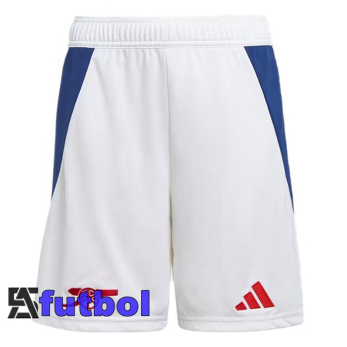 Cortos de Futbol Arsenal Primera Blanco 2024/2025
