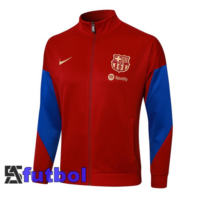 Chaquetas De Futbol FC Barcelona Amarillo 2024/2025