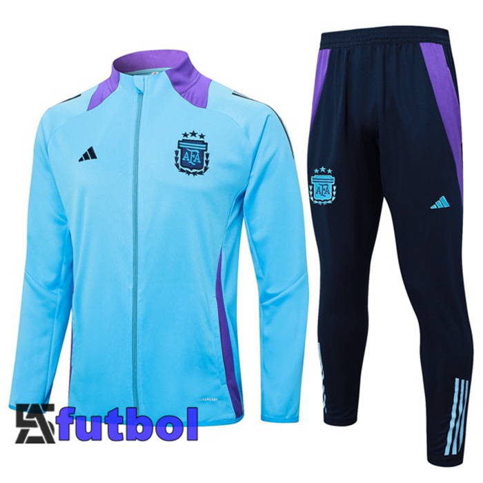 Chandal Equipos De Futbol - Chaqueta Argentina Azul 2024/2025