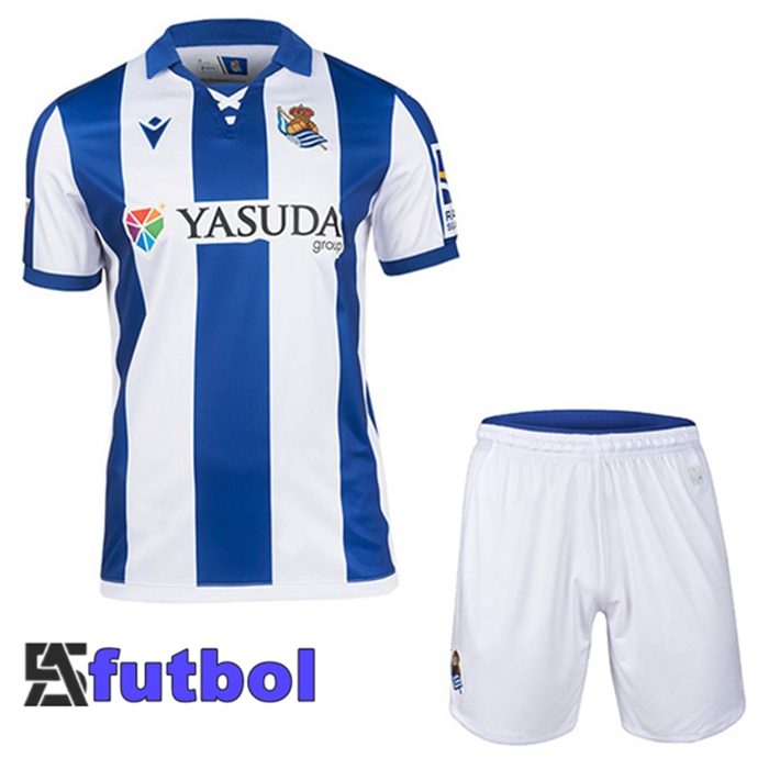 Camisetas De Futbol Real Sociedad Ninos Primera 2024/2025