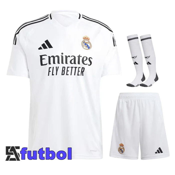 Camisetas De Futbol Real Madrid Segunda (Cortos + Calcetines) 2024/2025