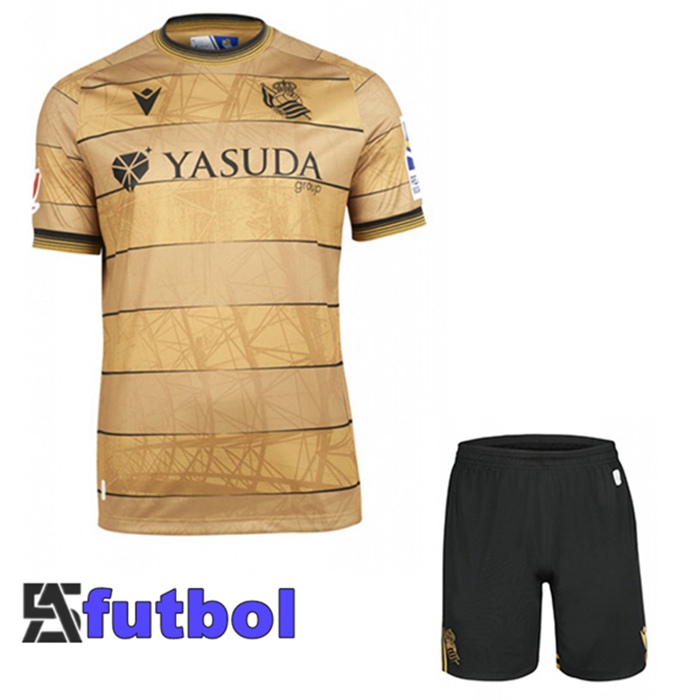 Camisetas De Futbol Real Sociedad Ninos Segunda 2024/2025