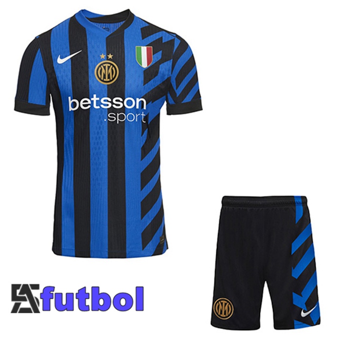 Camisetas De Futbol Inter Milan Ninos Primera 2024/2025