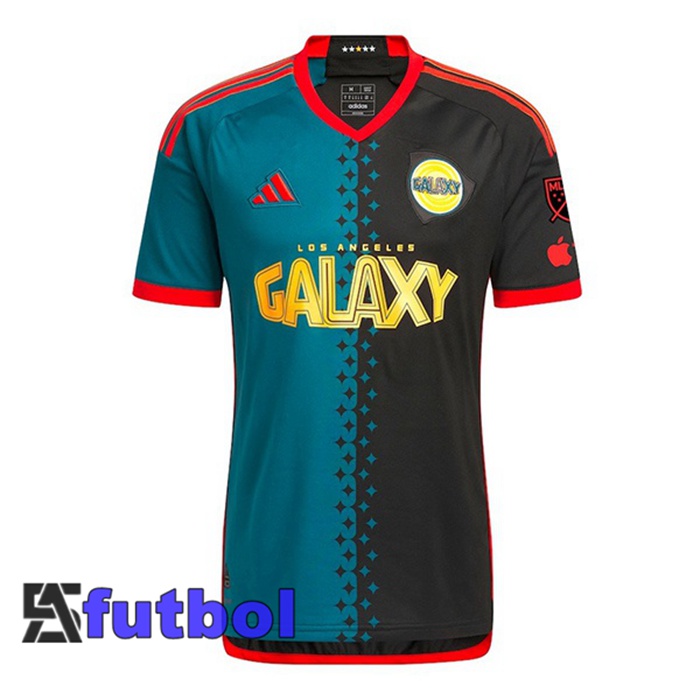 Camisetas De Futbol LA Galaxy Tercera Verde Negro 2024/2025