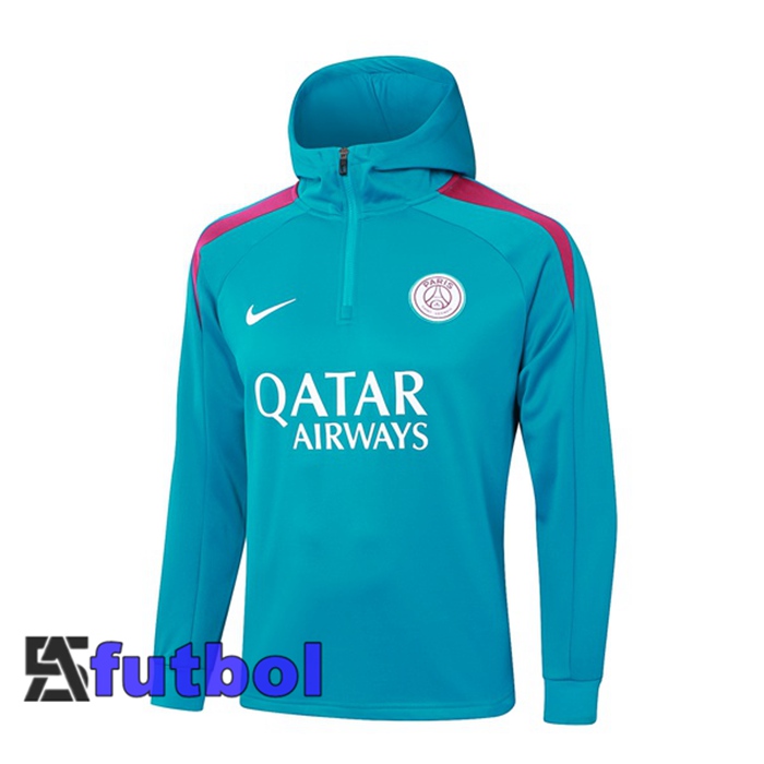 Sudadera Con Capucha Paris PSG Azul 2024/2025