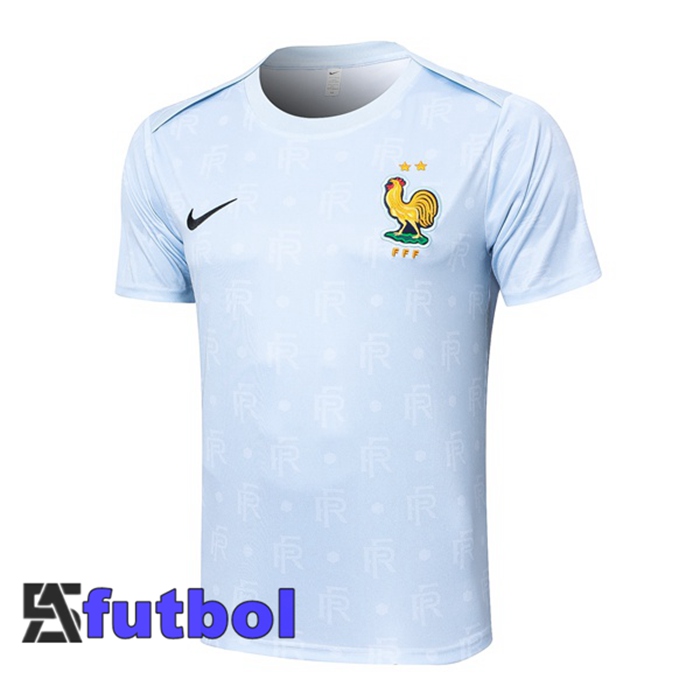 Camiseta Entrenamiento Francia Azul 2024/2025