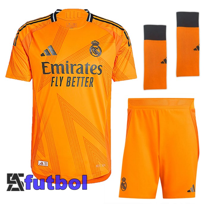 Camisetas De Futbol Real Madrid Segunda (Cortos + Calcetines) 2024/2025