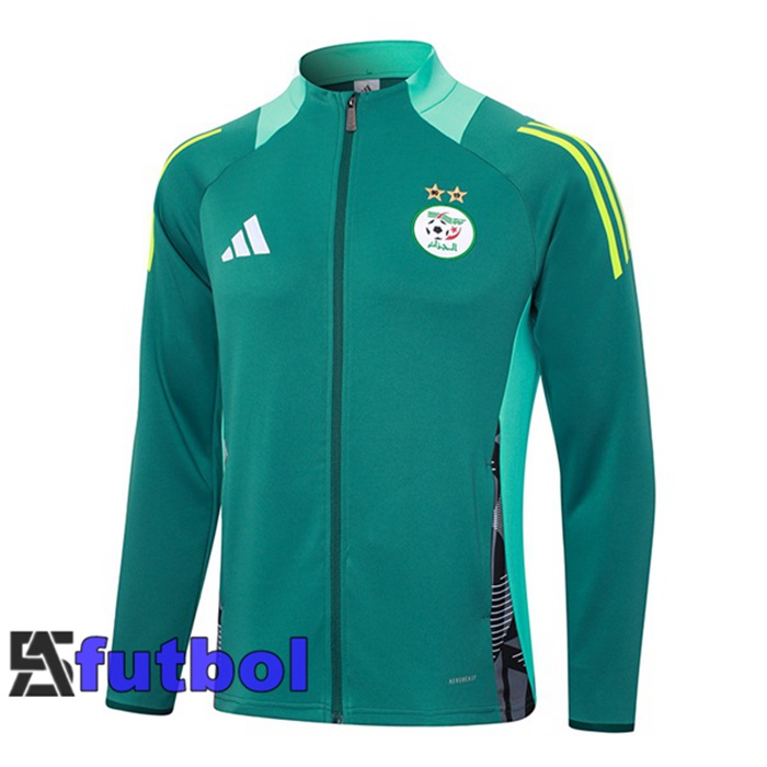 Chaquetas Futbol Argelia Verde 2024/2025