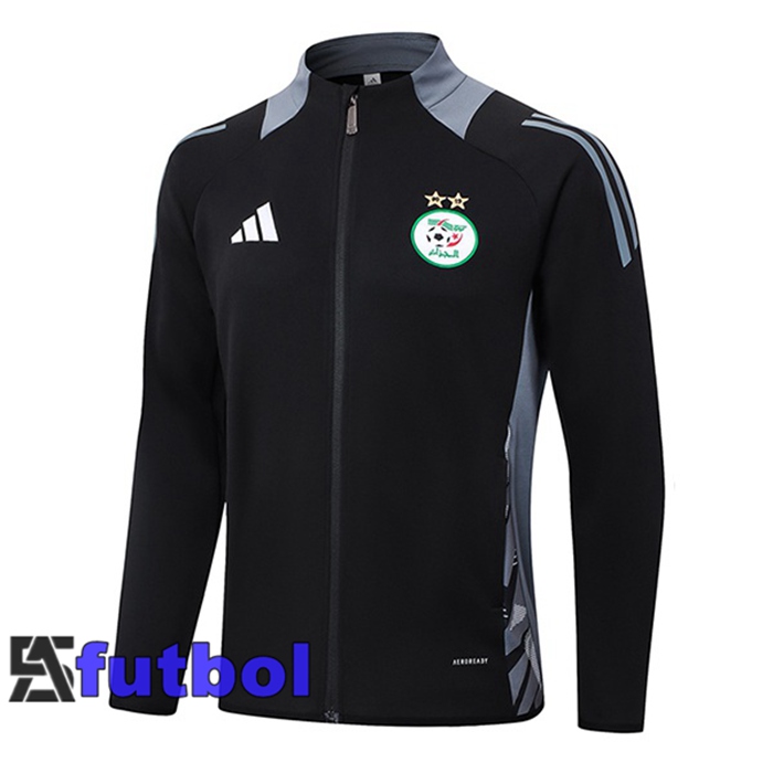 Chaquetas Futbol Argelia Negro 2024/2025