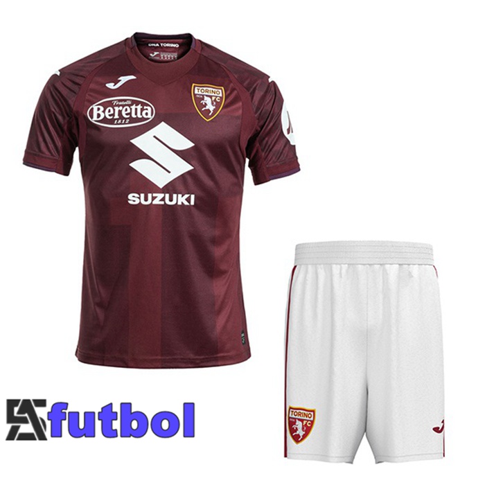 Camisetas De Futbol Torino FC Ninos Primera Rojo 2024/2025