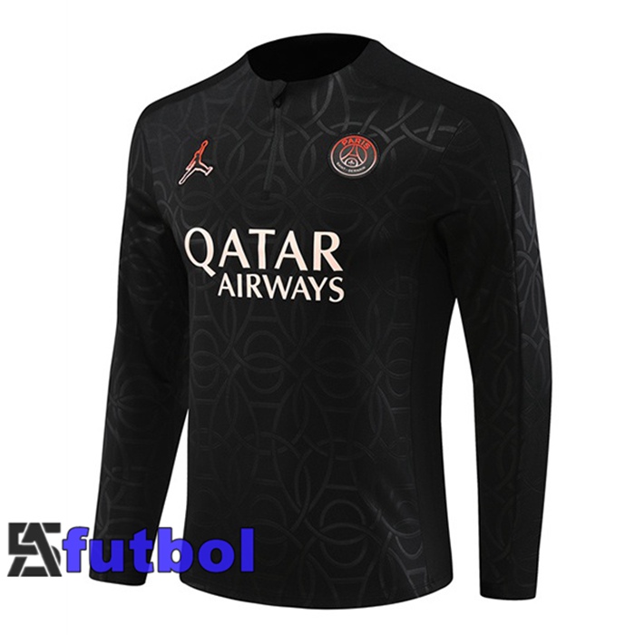 Sudadera De Entrenamiento JORDAN Paris PSG Negro 2024/2025