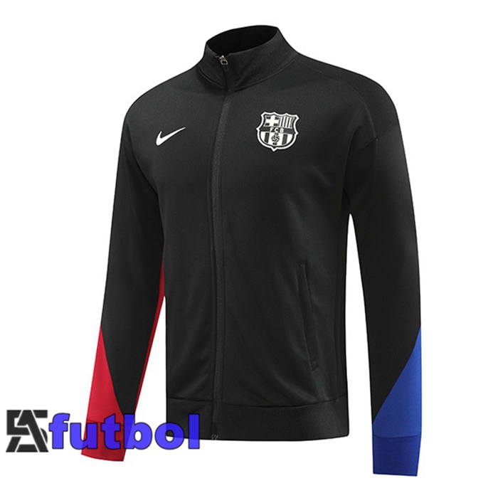Chaquetas Futbol FC Barcelona Negro 2024/2025