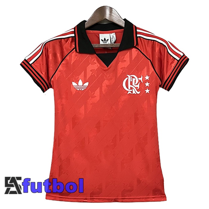 Camisetas De Futbol Flamengo Mujer Edición Especial Rojo 2024/2025