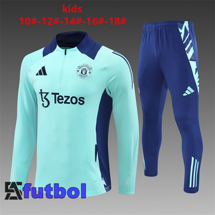 Chandal Equipos De Futbol Manchester United Ninos Azul 2024/2025