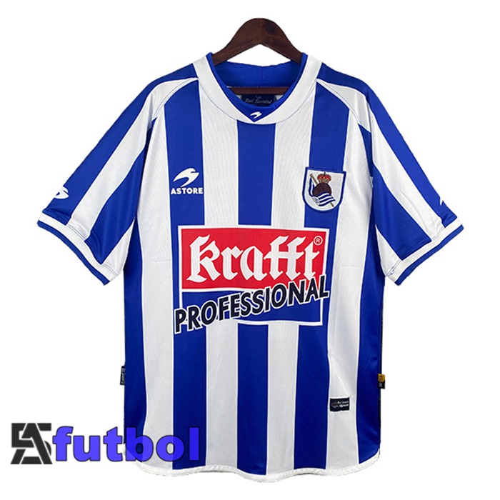 Camisetas De Futbol Real Sociedad Retro Primera 2002/2003