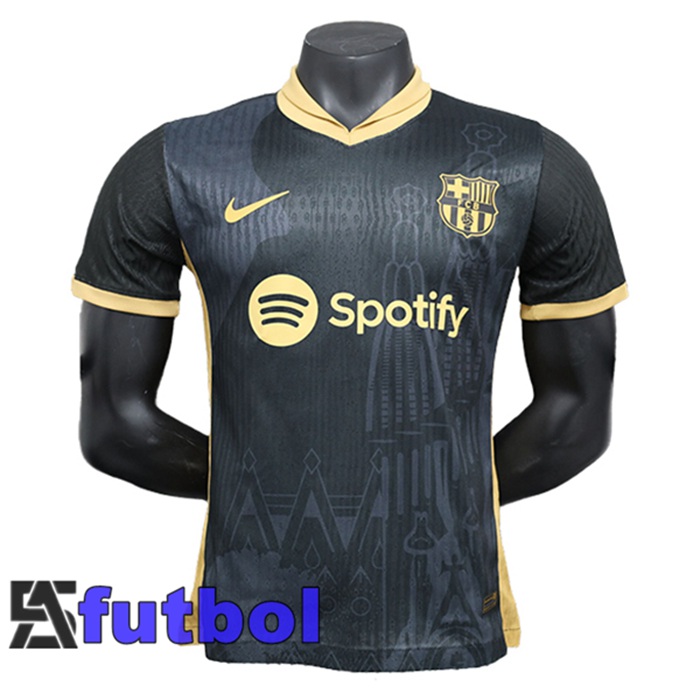 Camisetas De Futbol AC Milan Ninos Edición 125 Aniversario Manga Larga Rojo Negro 2024/2025