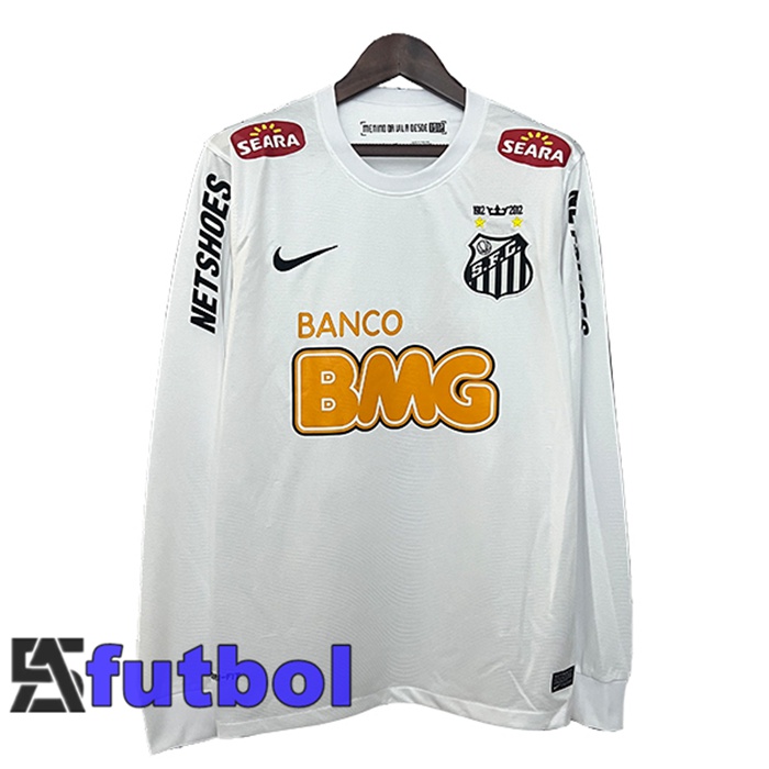 Camisetas De Futbol Santos Retro Primera Manga Larga 2011/2012